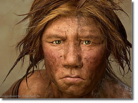 Реконструкция неандертальской женщины