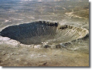 Метеоритный кратер Каньон-Дьябло