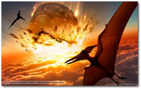 Падение астероида, которое большинство ученых связывают с гибелью динозавров, могло привести к распространению жизни по Солнечной системе.