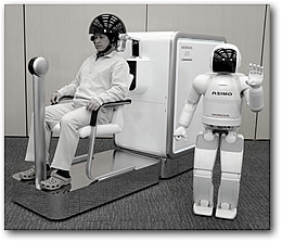 Управление мыслью роботом ASIMO